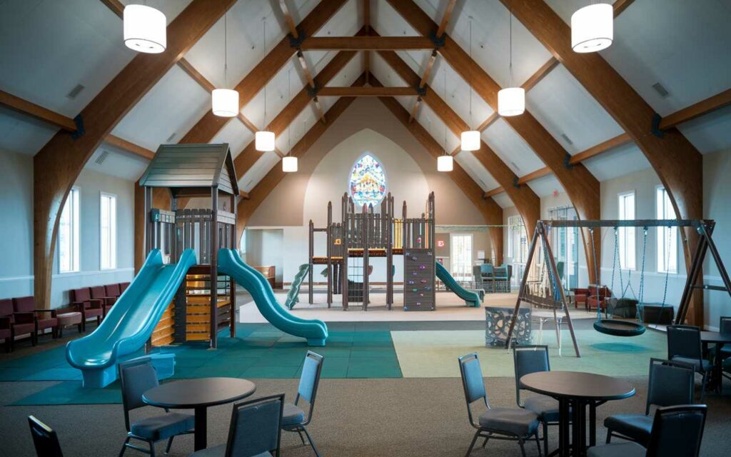 13 Benefits to Design and Manufacture A Church Indoor Playground